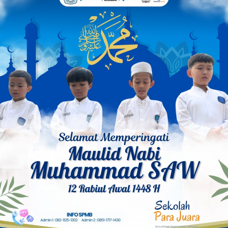 🌙 Peringati Maulid Nabi Muhammad SAW, SD Al-Muttaqin Ajak Siswa Meneladani Akhlak Rasulullah